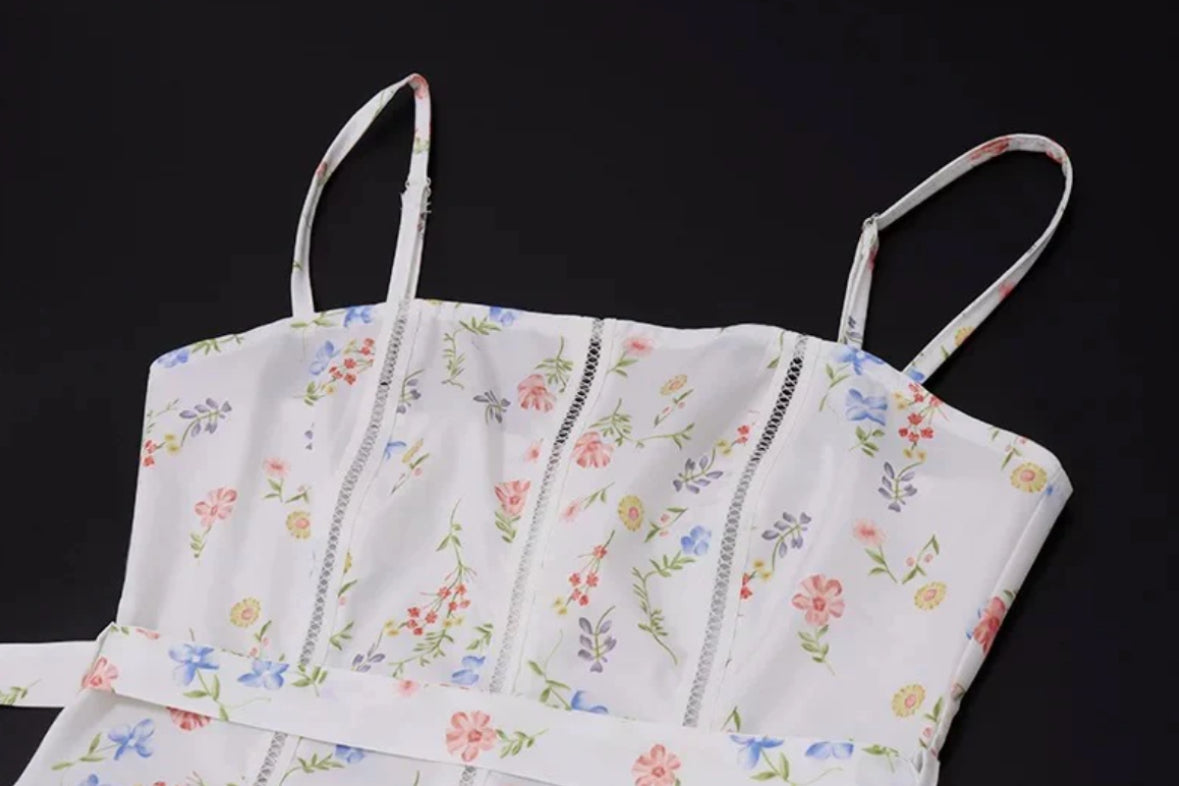 SUNDRESS MIT BLÜMCHEN